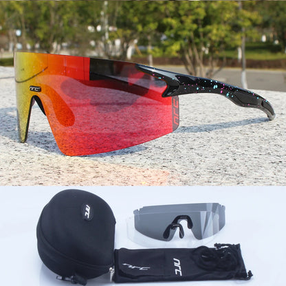 Ochelari de soare pentru ciclism marca NRC UV400 TR90, ochelari sportivi pentru bicicletă, MTB, mountain bike, pescuit, drumeții și călărie, pentru bărbați și femei