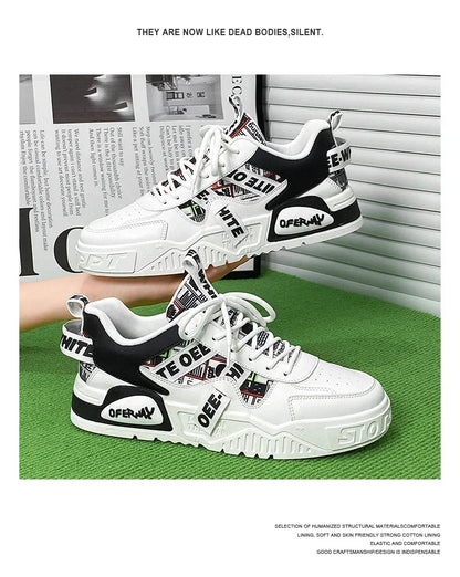 Sapatilhas de skate para homem, verão, em pele, casuais, moda, outdoor, corrida, desporto, caminhada, ténis, plataforma, designer, luxo