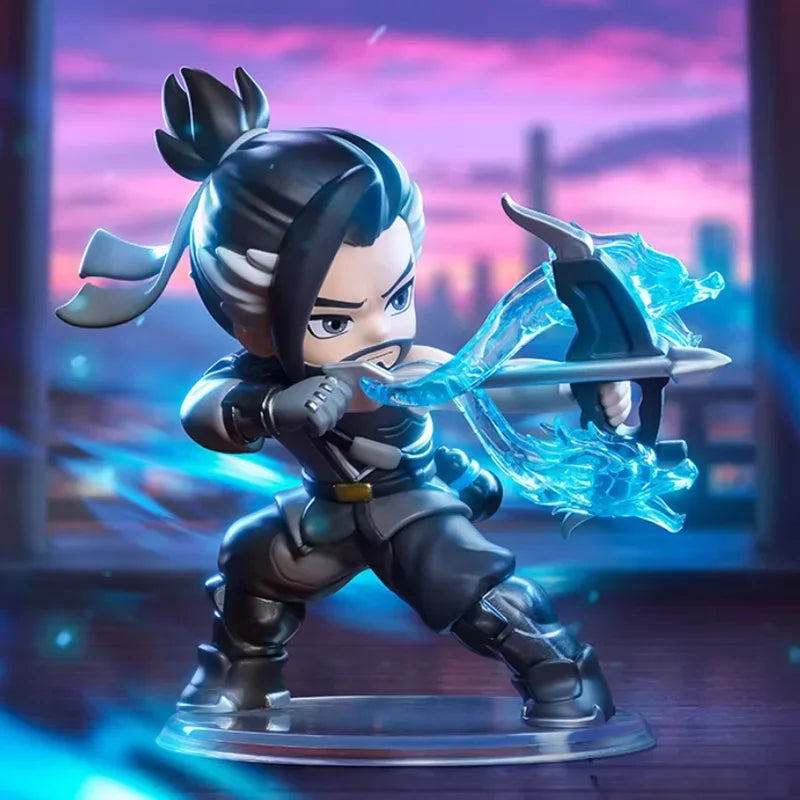 POP MART Overwatch Play of The Game Series Blind Box Mystery Box – urocze zabawki, ozdoby, figurki, dekoracje do domu, modele na biurko i lalki