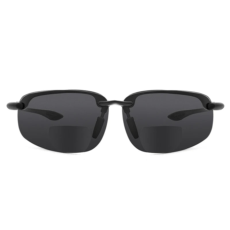 Ochelari de soare bifocali MAXJULI pentru femei și bărbați, ramă TR90 ultra-ușoară, protecție UV pentru citit la soare 8001