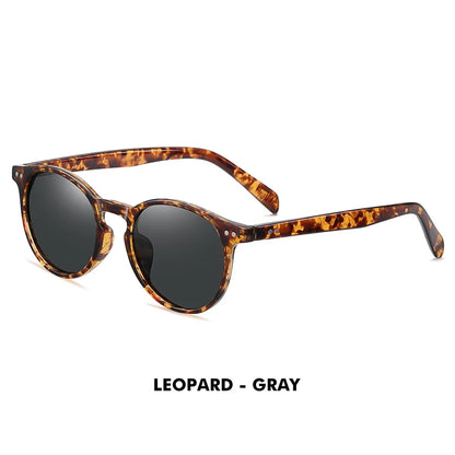 Ochelari de soare LM Retro rotunzi pentru femei și bărbați, ultralegeri, din TR90, polarizați, unisex, pentru șofat, ochelari de soare vintage, UV400, Gafas De Sol