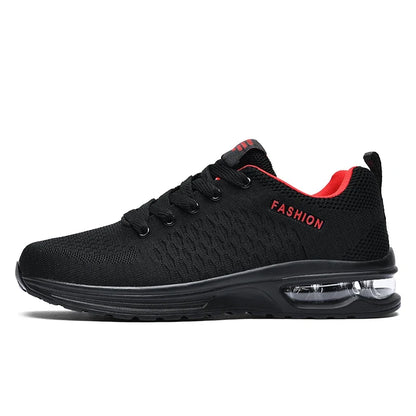 Men's Running Shoes Outdoor Sports Casual Mesh Tennis Shoes, Lace-Up Lightweight Gym Jogging Shoes for Men, 2025 New Male Sneakers