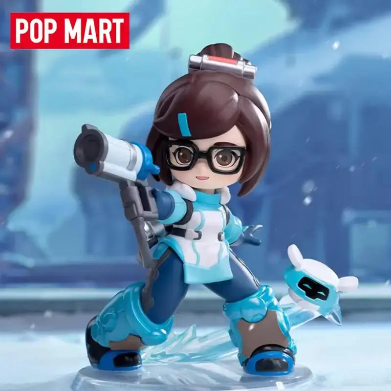 POP MART Overwatch Play of The Game Series Blind Box Mystery Box – urocze zabawki, ozdoby, figurki, dekoracje do domu, modele na biurko i lalki
