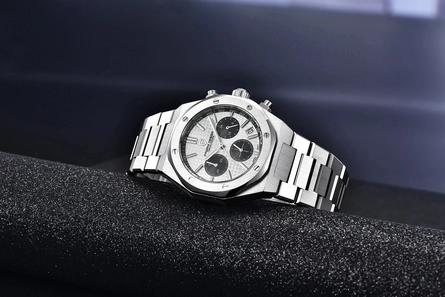 2025 PAGANI DESIGN PD1707 Mens Quartz Wristwatches 40MM Stainless Steel Sapphire Glass Waterproof Luxury Clock Gift Reloj Hombre