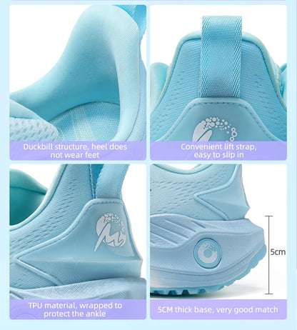 Zapatillas de running casual ONEMIX transpirables de verano para jogging, calzado deportivo ligero para hombre y mujer, gimnasio y exterior, con amortiguación