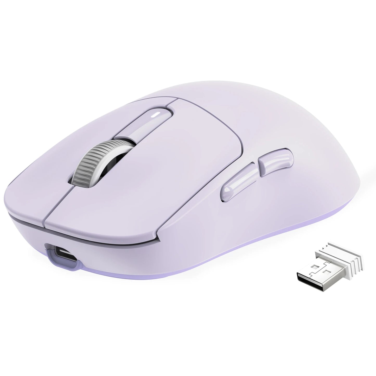 ATTACK SHARK X3 Wireless Gaming Mouse, 49g Ergonomic PC Mouse, Triple Modes PAW3395 26K DPI Optical Sensor, Programmable Buttons