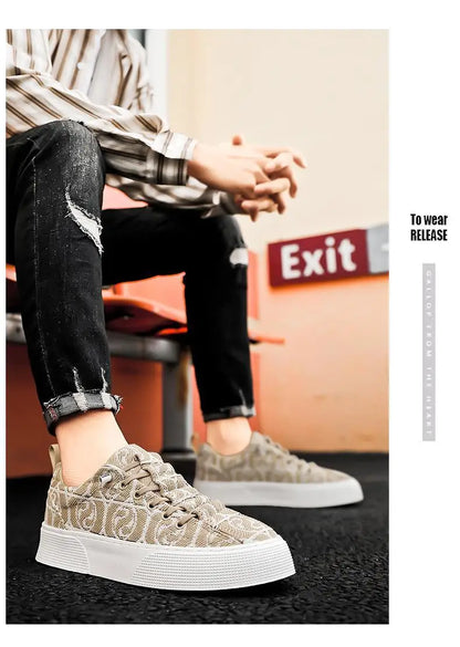 Παπούτσια σχεδιαστή μαύρα sneakers για άνδρες, παπούτσια για τρέξιμο και περπάτημα, ελαφριά καλοκαιρινά παπούτσια από καμβά 2024, ανδρικά πολυτελή sneakers