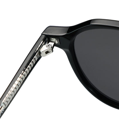 Ochelari de soare de modă Peekaboo TR90, UV400, pentru femei, verzi și maro, polarizați, pentru bărbați și femei, din acetat, unisex, stil de vară