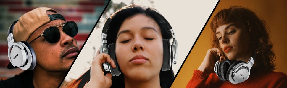 Auscultadores de Monitorização Profissional Takstar PRO82 – Headset de Estúdio HiFi Estéreo com Fio para Gravação, Gaming e Som de Precisão com Graves Ajustáveis