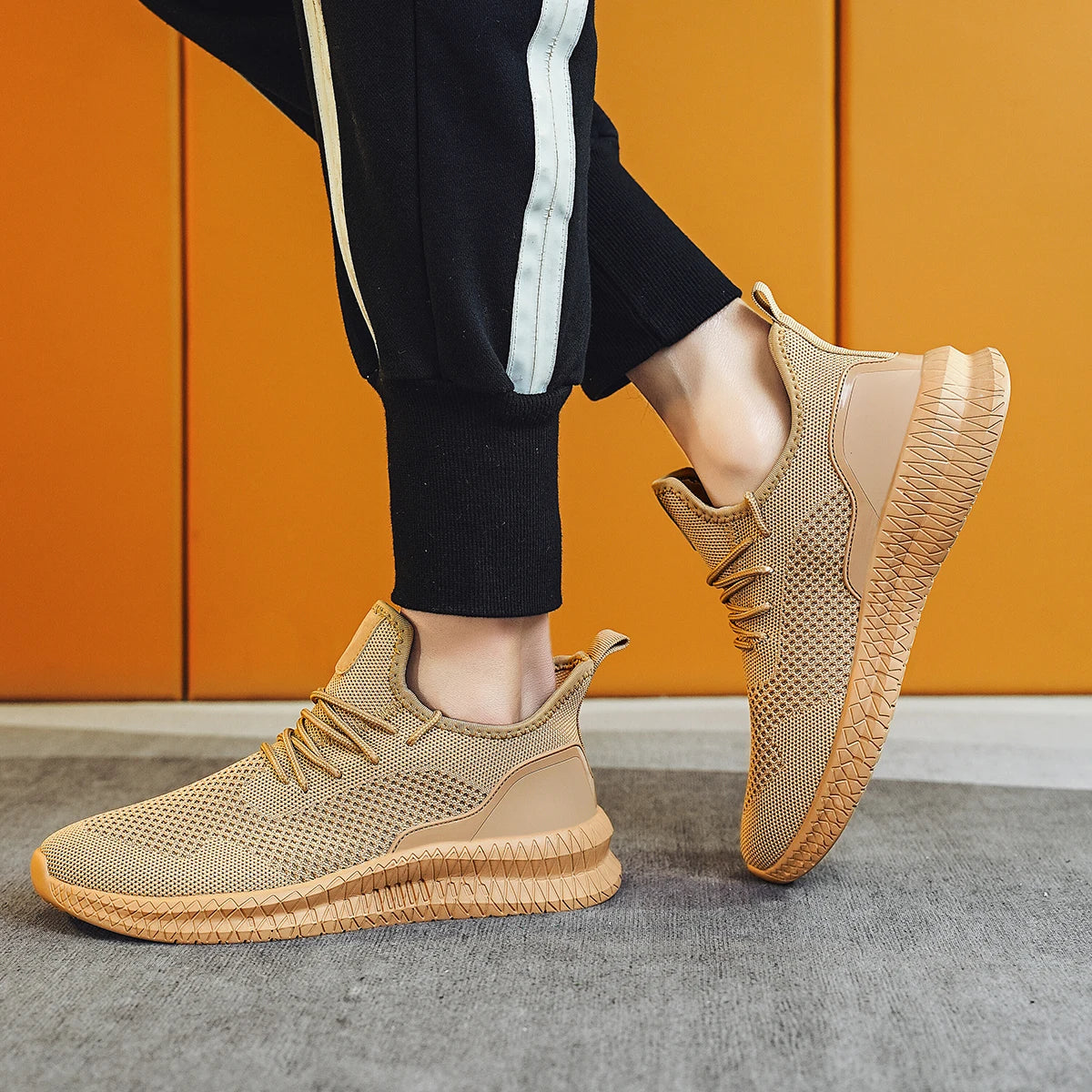 MAEDEF Wanderschuhe, Outdoor-Tennisschuhe, leichte, bequeme und atmungsaktive Freizeitsneaker für Herren