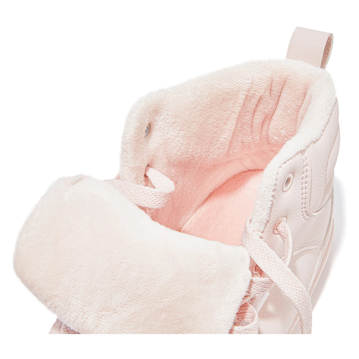 HOBIBEAR Unisex-Barfußschuhe für den Winter, Damen und Herren, breite Zehenkappe, mit Kunstfell gefüttert, Knöchel-Sneaker, Schnürschuhe aus Kunstleder