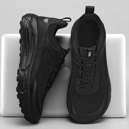 Wide Toe Box Sneakers Platform Soles Fashion Casual Sports Shoes Men Running Walking
