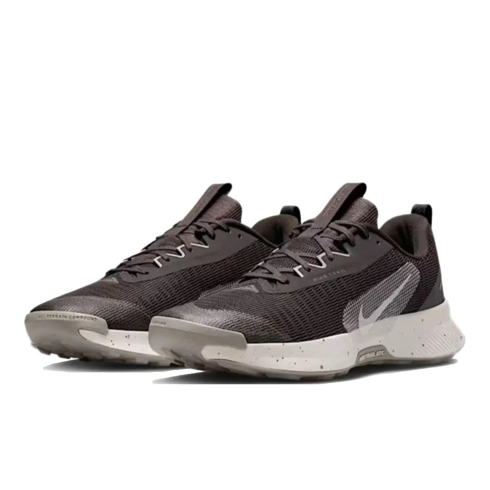NIKE JUNIPER TRAIL 3 Vyriški patogūs, neslystantys, patvarūs treniruočių ir bėgimo bateliai, rudi/balti, FQ0904-203