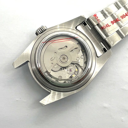 Custom Logo Luxury NH35 Watch for Women Men Watches 36MM/39MM Automatic Mechanical Wristwatches Sapphire Lume 10Bar Dive Reloj