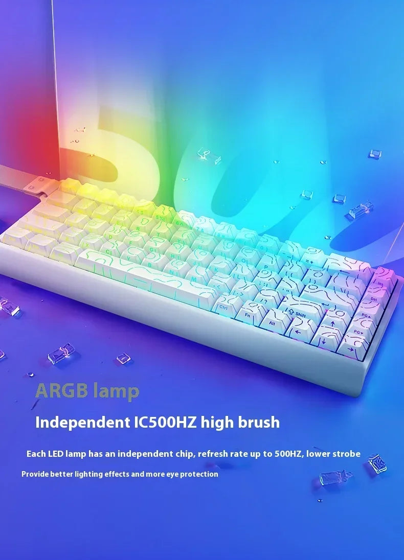 IROK Carotmas Mercury68 Max mars68 pro Mercury 68 Gaming Magnetic Mechanical Keyboard Rapid Trigge 0.001 8K Wired Gamer Keyboard
