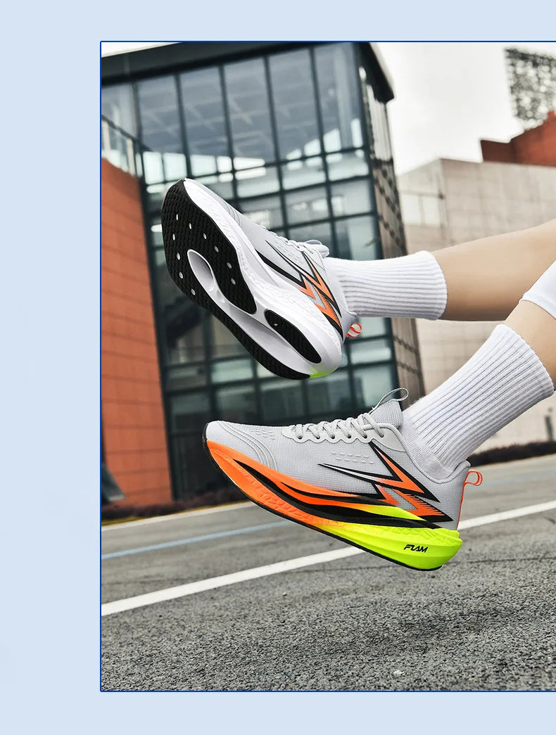 Running Shoes Carbon Plate Specialty Marathon Men's Sports Breathable Lightweight Women's Comfortable Athletic Non-slip Sneakers