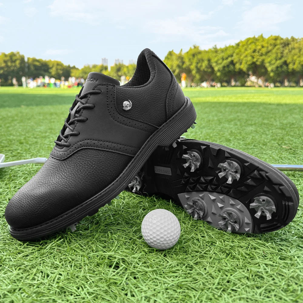 New Men Golf Shoes Professional Golfers Shoes Waterproof Comfortable Golf Footwears Non Slip