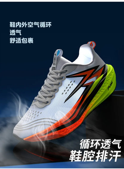 Running Shoes Carbon Plate Specialty Marathon Men's Sports Breathable Lightweight Women's Comfortable Athletic Non-slip Sneakers