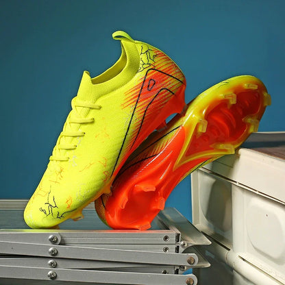Nouvelles chaussures de football pour hommes, baskets FG, chaussures de soccer, entraînement, vente en gros, qualité supérieure, crampons antidérapants, livraison directe, unisexe, adulte
