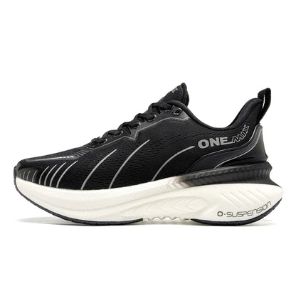 Zapatillas de running ONEMIX con nueva amortiguación para hombre, aptas para corredores de peso elevado, deportivas con cordones para mujer, antideslizantes, de exterior, zapatillas atléticas masculinas