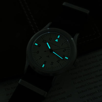 Militado New Ml14 Quartz Watches Man VH31 Sweep Movement K1 Or Sapphire 100M Waterproof Luminous 36Mm Vintage Military Watches