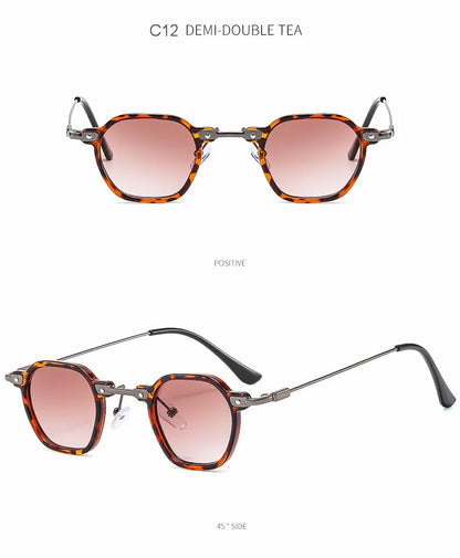 Ochelari de soare mici, pătrați, pentru călărie și condus, pentru femei și bărbați, de marcă, de designer, cu ramă metalică, ochelari de soare, Oculos De Sol, UV400