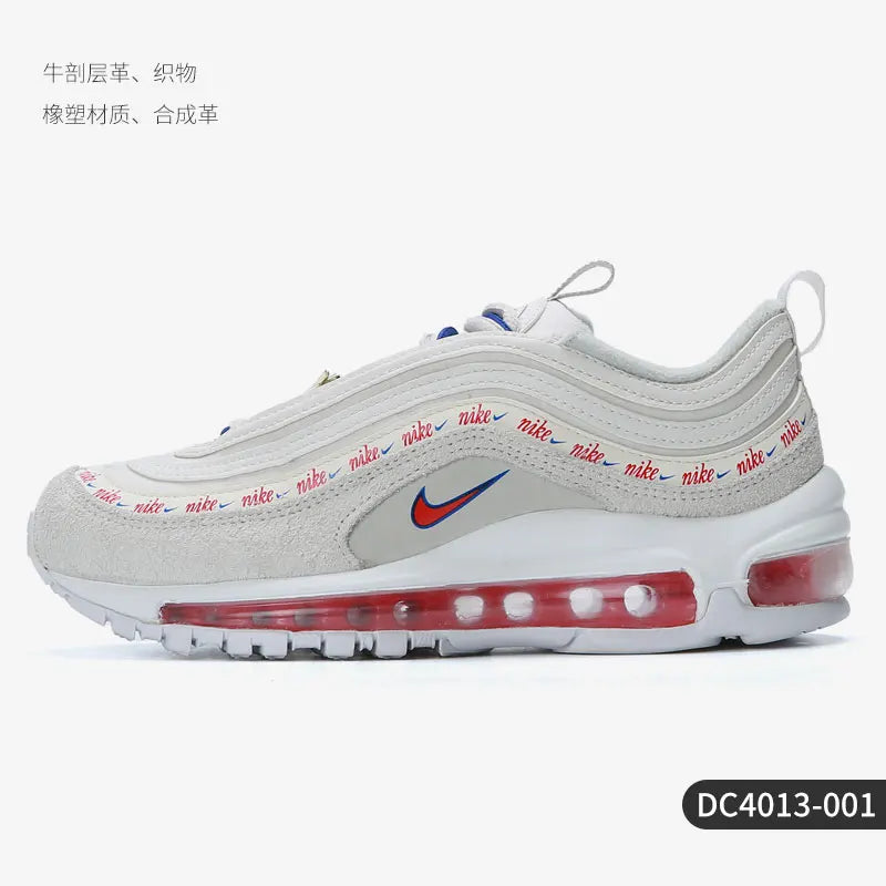 Sapatilhas desportivas Nike AIR MAX 97 genuínas para mulher, de cano baixo, com amortecimento Air, DC4013-001