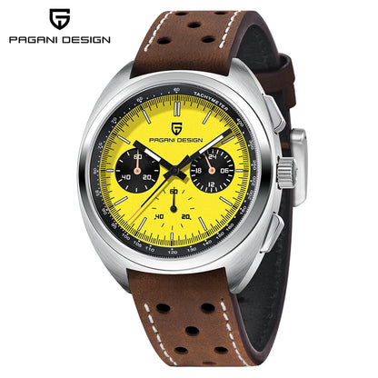 PAGANI DESIGN 2026 NEW Turtle Back Chronograph 1782 Watch for Man Fashion Men's Quartz Watch Luminous relogios masculino