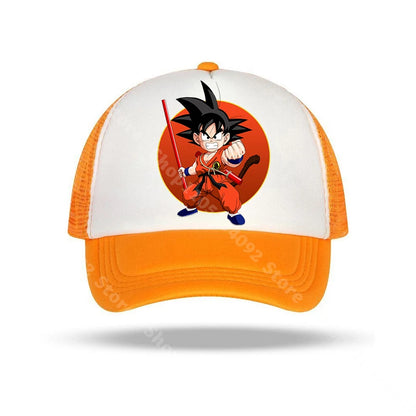 Dragon Ball Baseball Caps Anime Character Printed Sun Hat Kids Adults Summer Breathable Casual Hats Adjustable Peaked Cap Gifts