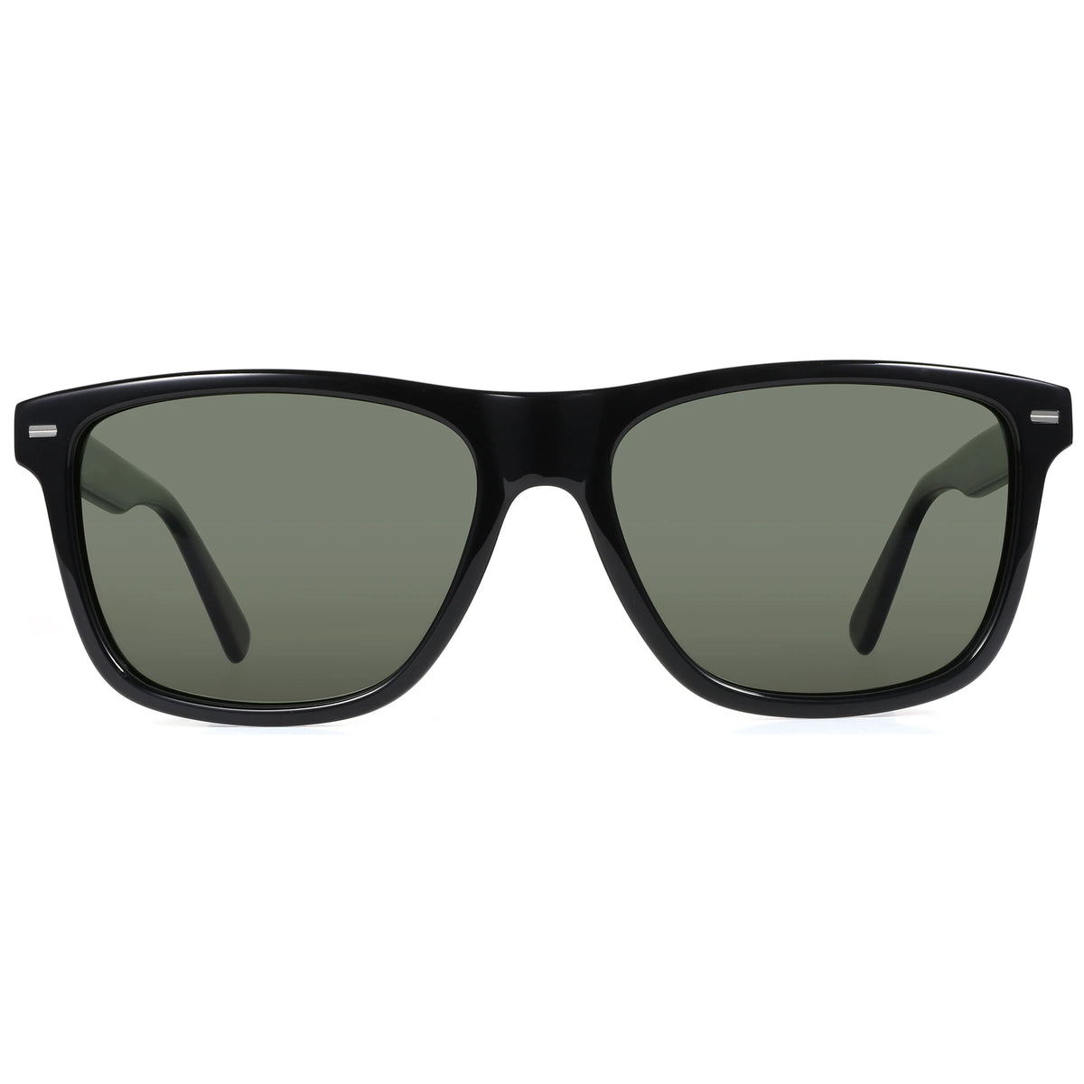 ZENOTTIC Ochelari de soare polarizați la modă, protecție UV400, ochelari de soare pătrați din acetat, design clasic, pentru femei și bărbați