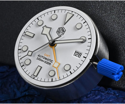 San Martin New 39mm NH34 BB GMT Automatic Mechanical Watch Sport Watch Sapphire Luminous Waterproof 100m for Men Watch SN0054
