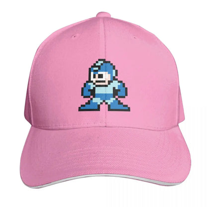 Megaman 8bits Baseball Cap Luxury Hat Golf Hood sun caps Golf Women Men's