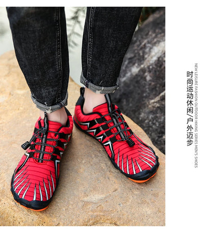 Men's Cross-Trainer | Barefoot & Minimalist Shoe | Zero Drop Sole | Wide Toe Box Aqua Shoes Five-Finger Swimming Shoes
