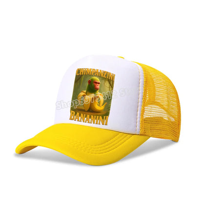 Italian Brainrot Baseball Caps Funny Anime Print Tung Tungtung Sahur Hats Summer Adjustable Fmaliy Headdress Cap Birthday Gifts
