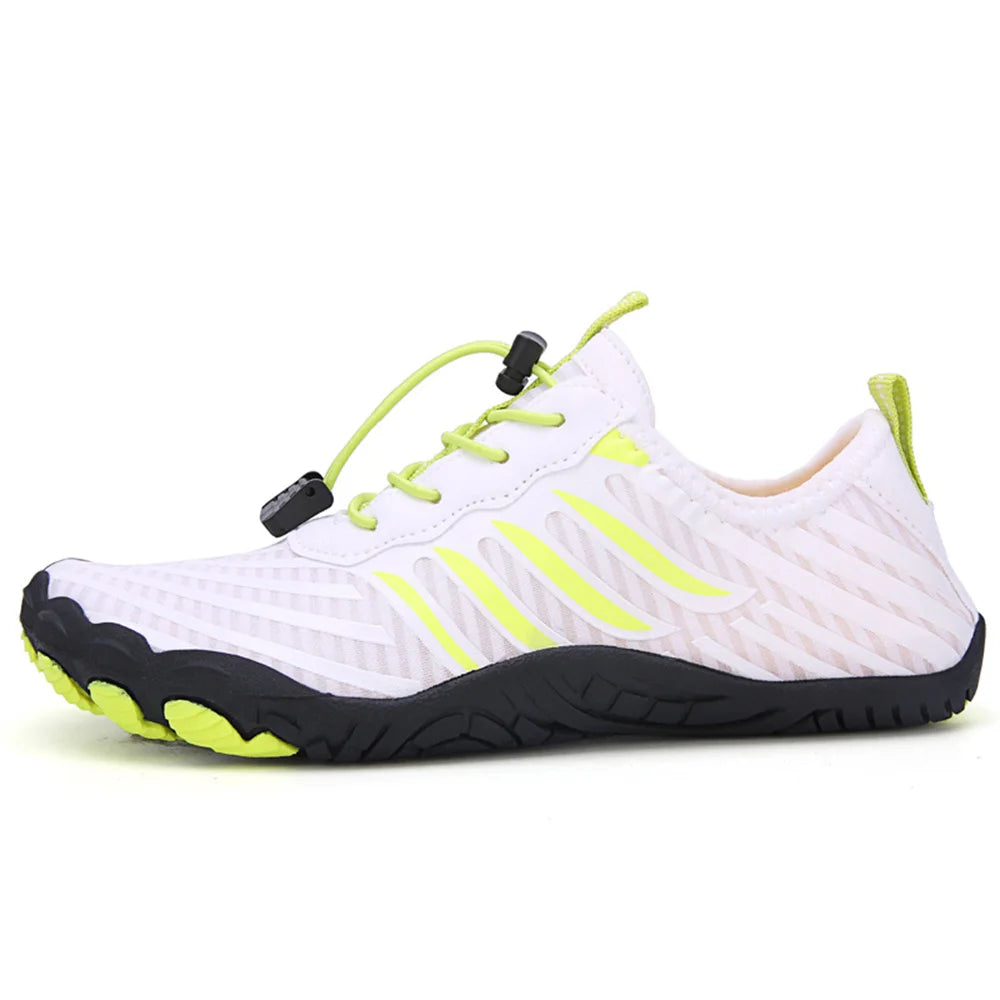 Sapatos Aquáticos Unissexo de Secagem Rápida para Homem e Mulher, Coloridos, para Praia, Natação, Surf e Beira-Mar, Ténis Aquáticos para Casal, Descalços, para Caminhada em Riachos