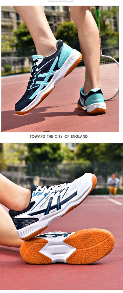TaoBo New High-Quality Men's Badminton Shoes Size 36-45, Tennis Shoes, Outdoor Sports Pro Handball Sneakers for Men and Women