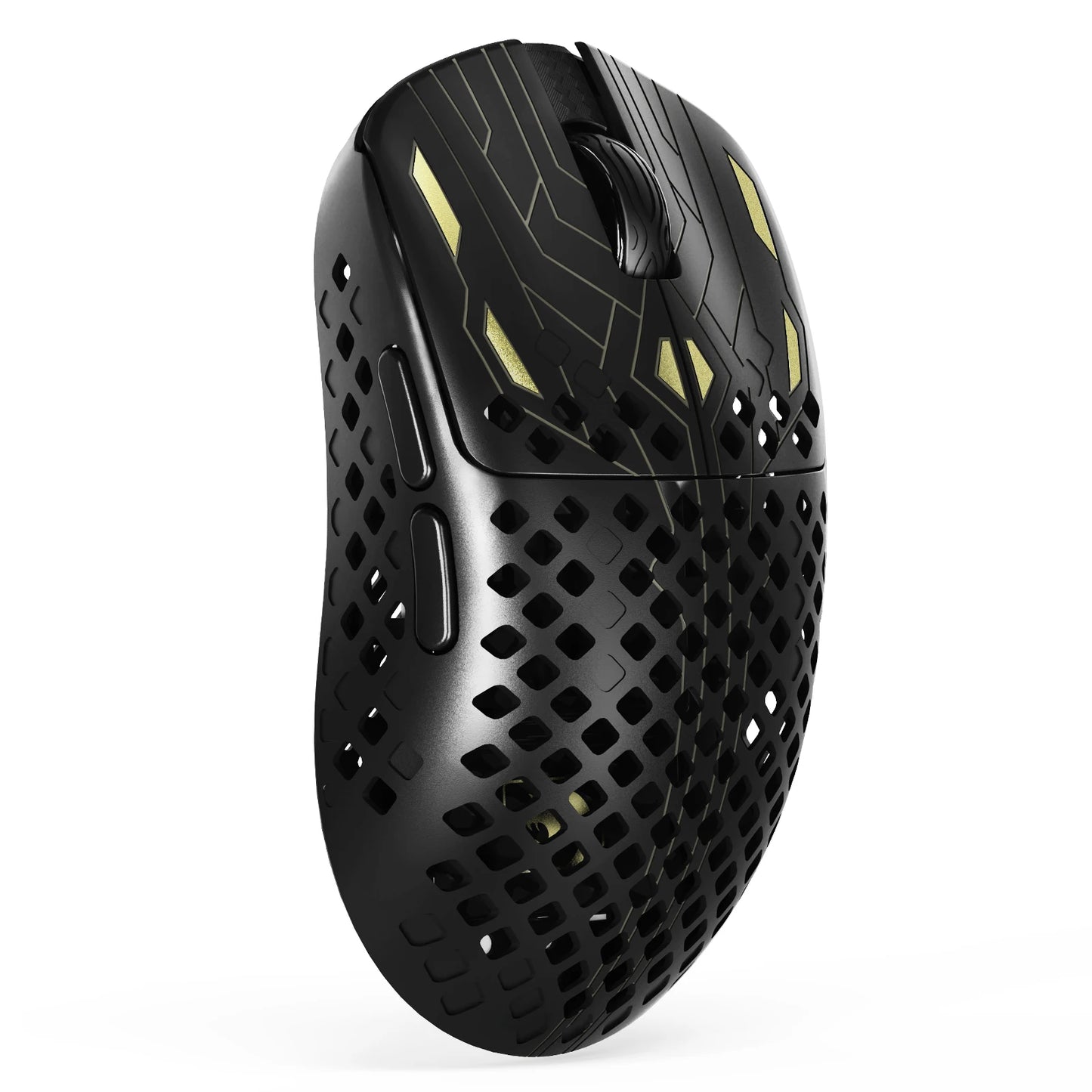 Bezdrátová herní myš MAMBASNAKE M2 Ultra-Lightweight, snímač PAW3395PRO 40000 DPI, 41g karbonové vlákno, tri-mode