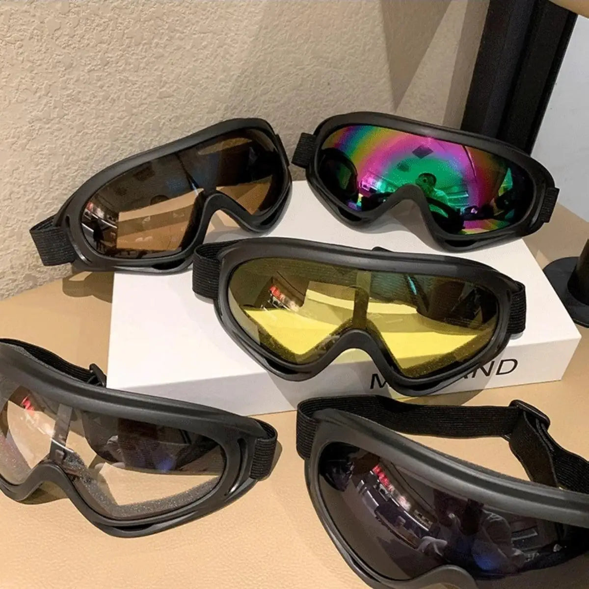 Ochelari de ciclism NOI Ochelari de motocross Ochelari de soare pentru bărbați și femei Ochelari de schi Ochelari rezistenți la vânt pentru motocross Casca de motocross Protecție UV