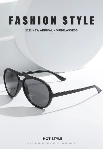 Ochelari de soare polarizați Classic Pilot pentru bărbați și femei, ochelari de soare retro mici în stil aviație, pentru bărbați și femei, la modă, cu protecție UV400, pentru condus