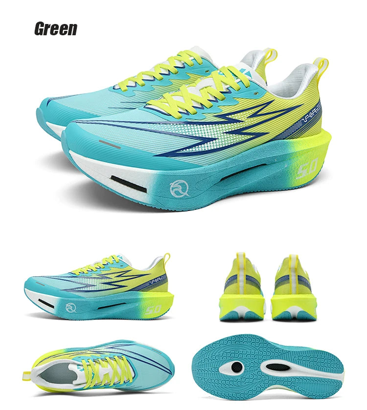 5.0 MIX Carbon Plate Running Shoes for Men and Women Racing Marathon Stable Rebound Shock-Absorbing Training Sneakers