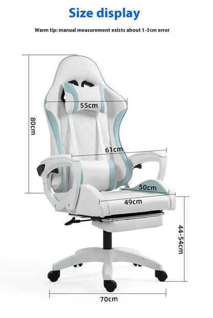 Hot Selling Gaming Chair Ergonomic Racing Gaming Chair Sedentary Comfortable Home Computer Chair for Office Computer Living Room
