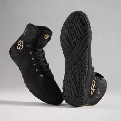 Men's and Women's Wrestling Shoes Competition Sport Gym Training Shoes Top Quality Comfortable Boxing Sport Shoes Sizes 36-45