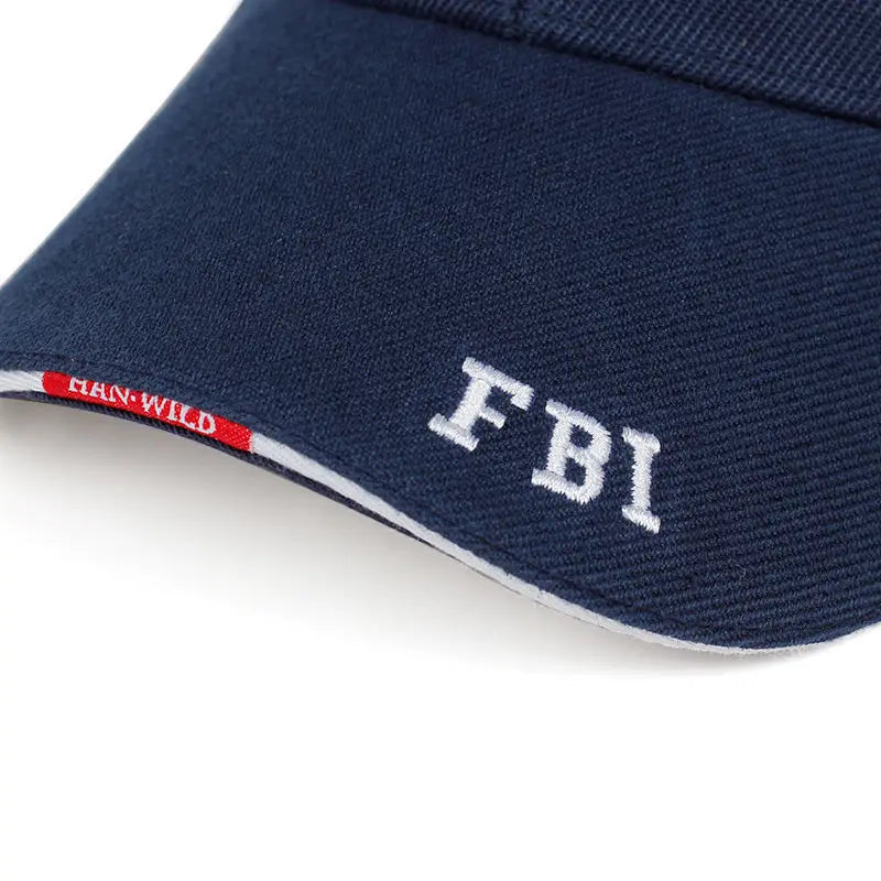 Bonés de basebol Kanye FBI com letras fashion para homem e mulher, pala desportiva, boné snapback e chapéu de sol masculino