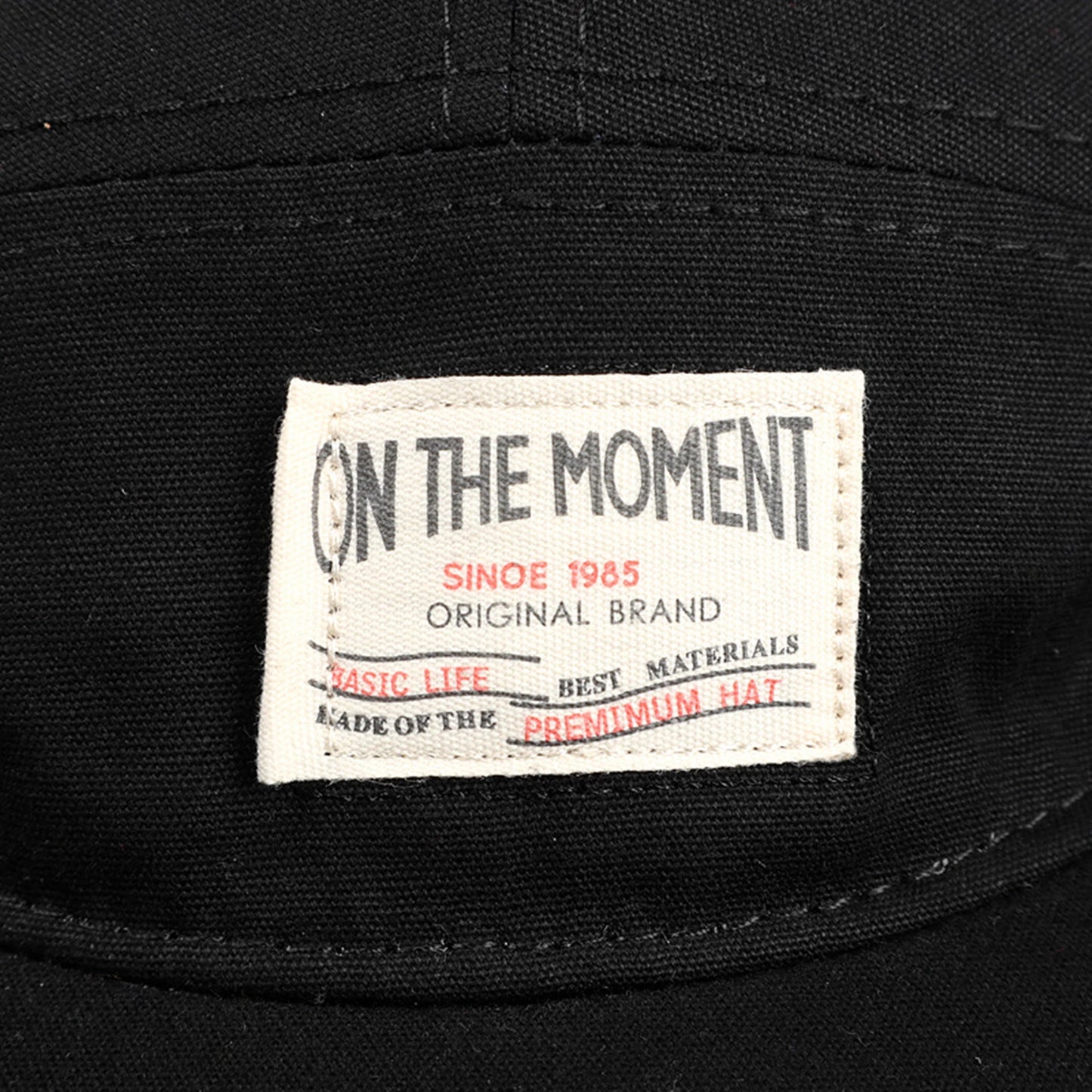 ON THE MOMENT Cotton 5 Panel Baseball Cap Snapback Caps Bone Gorras Hombre Originales Hip Hop Hats For Men Women Adjustable