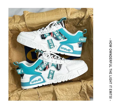 Sapatilhas de skate para homem, verão, em pele, casuais, moda, outdoor, corrida, desporto, caminhada, ténis, plataforma, designer, luxo
