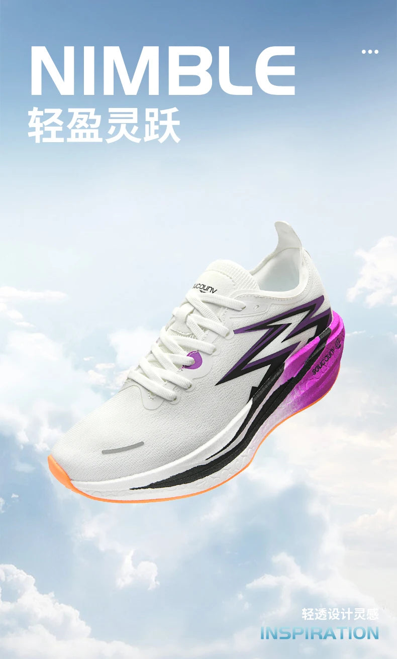 NEW Running Shoes Carbon Board Marathon Men Sports Breathable Lightweight Women's Comfortable Athletic Nonskid Sneakers Casual