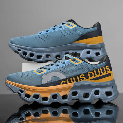Men's Running Shoes Off-road Shoes Cushioning Jogging Non-Slip Breathable Mesh Luxury shoes Outdoor Couple Trainer Race Sneakers
