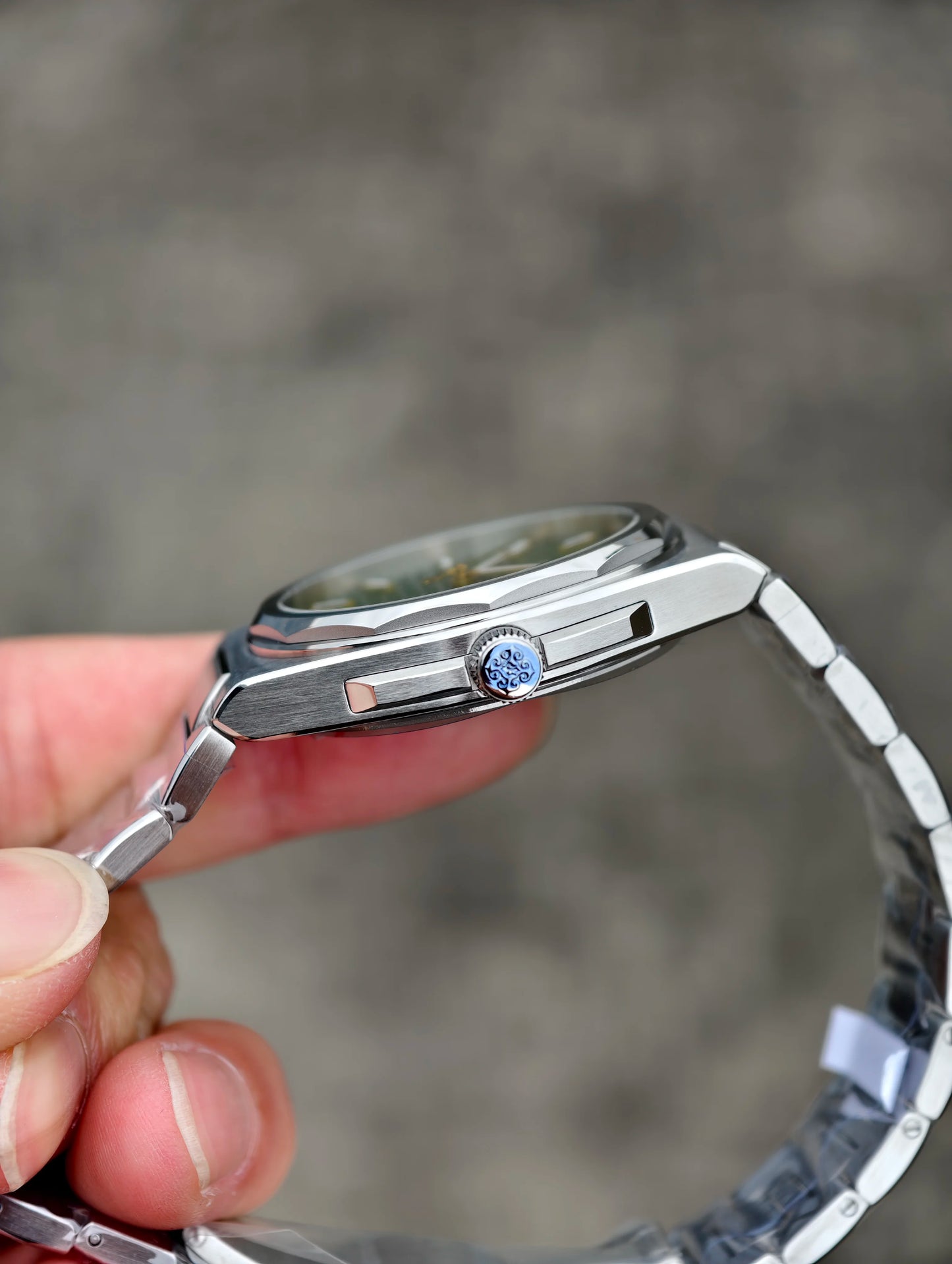 IX&DAO 2026 neue Warrior 37mm Herren-Automatikuhr, mechanisch, Emaille-Zifferblatt, Miyota 9015, Saphirglas, Edelstahl, wasserdicht bis 10Bar