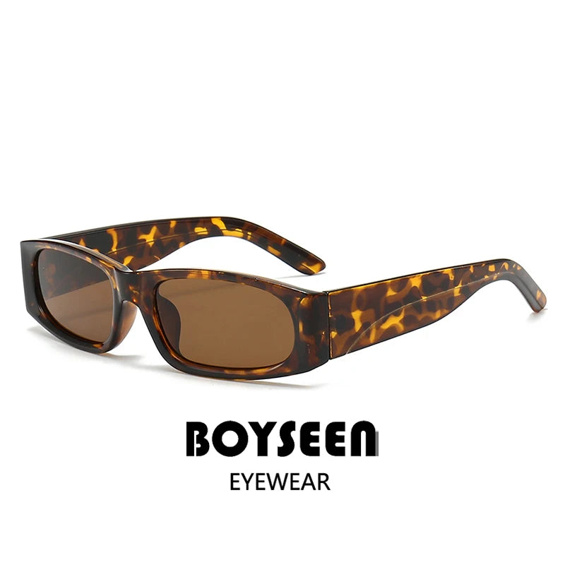 Ochelari de soare negri cu ramă îngustă în stil hip-hop, ochelari de soare retro pentru bărbați, de culoare portocaliu, UV400