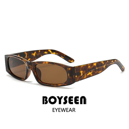 Ochelari de soare negri cu ramă îngustă în stil hip-hop, ochelari de soare retro pentru bărbați, de culoare portocaliu, UV400